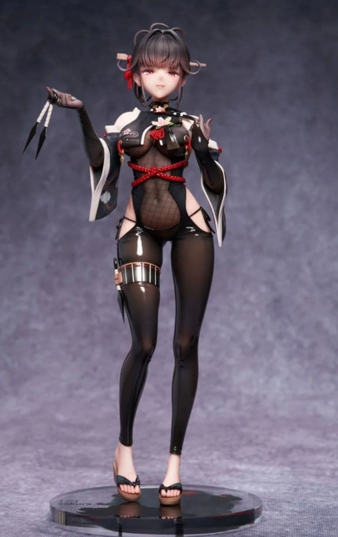 勝利の女神NIKKE　サクラ　フィギュア　豪華版　特典付き　タペストリー