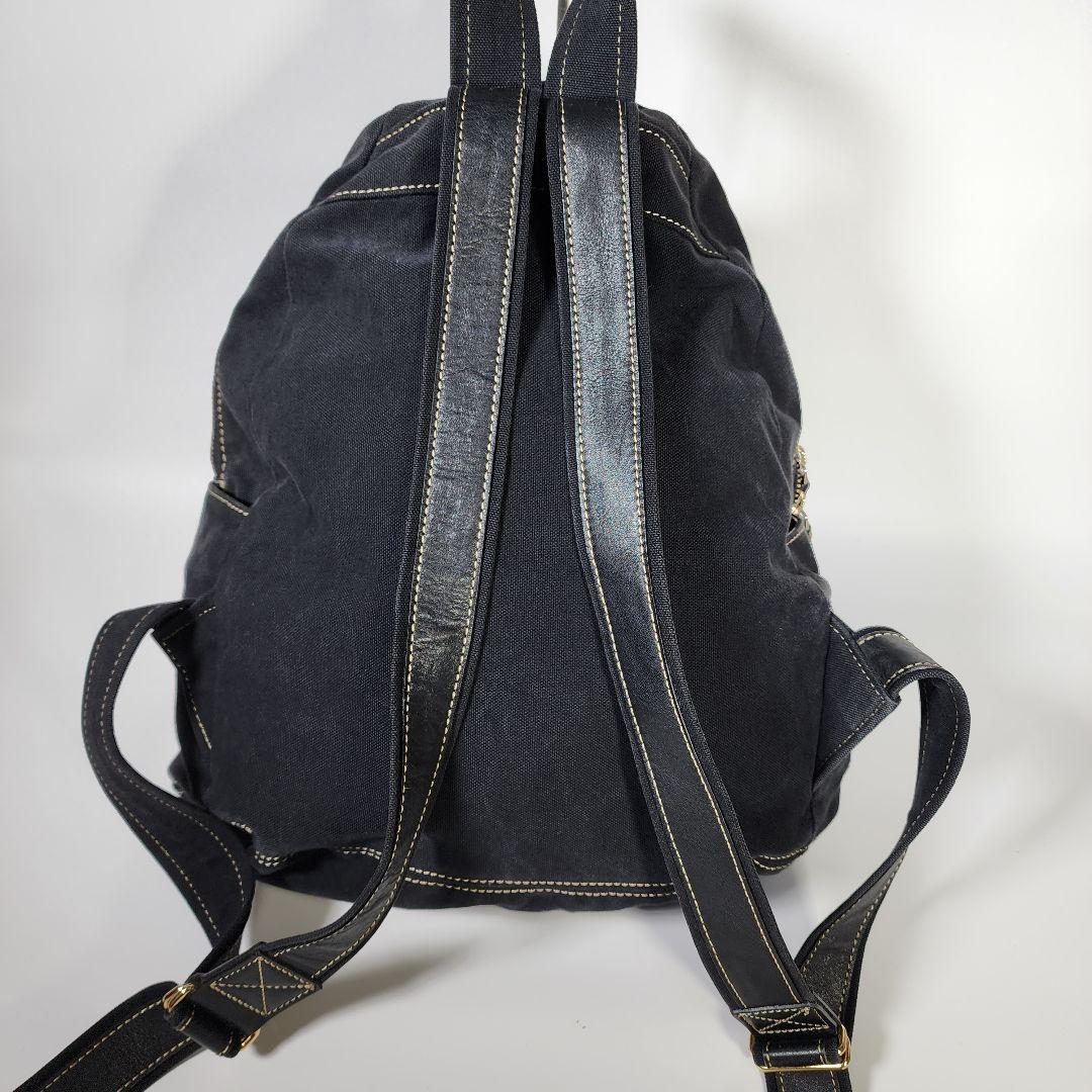 ヴィヴィアンウエストウッド リュック 金オーブ エッジウェア 黒 大