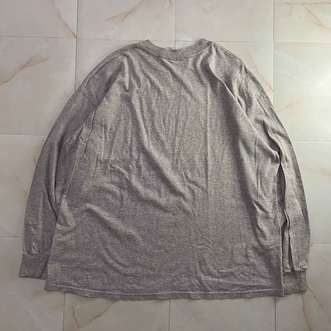 希少✨90s WDW グーフィー ロンT グレー XL ディズニーヴィンテージ