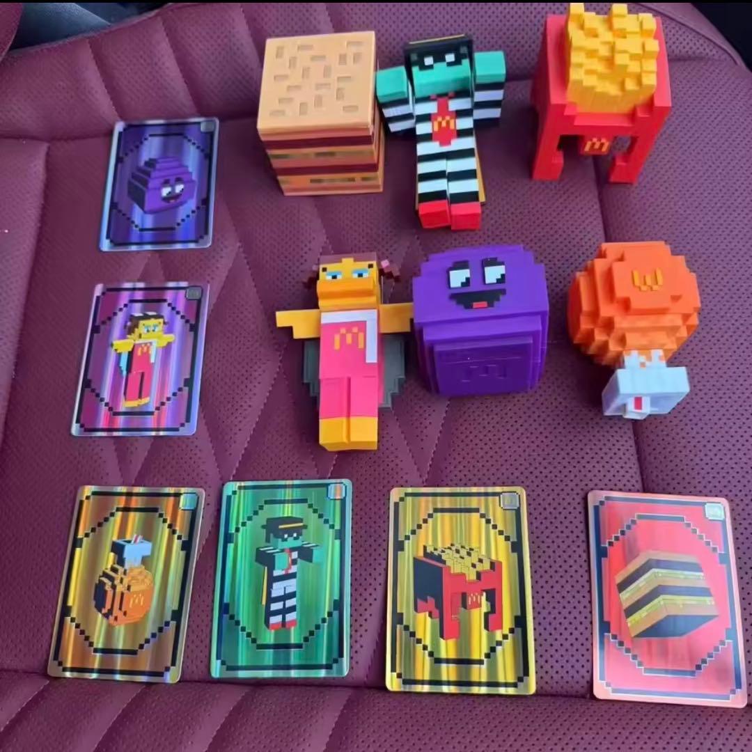新品未開封】 マクドナルド マイクラコラボ フィギュアコンプリート6