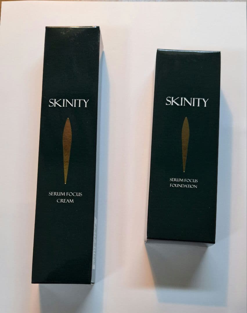 SKINITY セラムフォーカスクリーム＆ファンデーション SKINITY セラムフォーカスクリーム1本・ファンデーション1本セット売り
