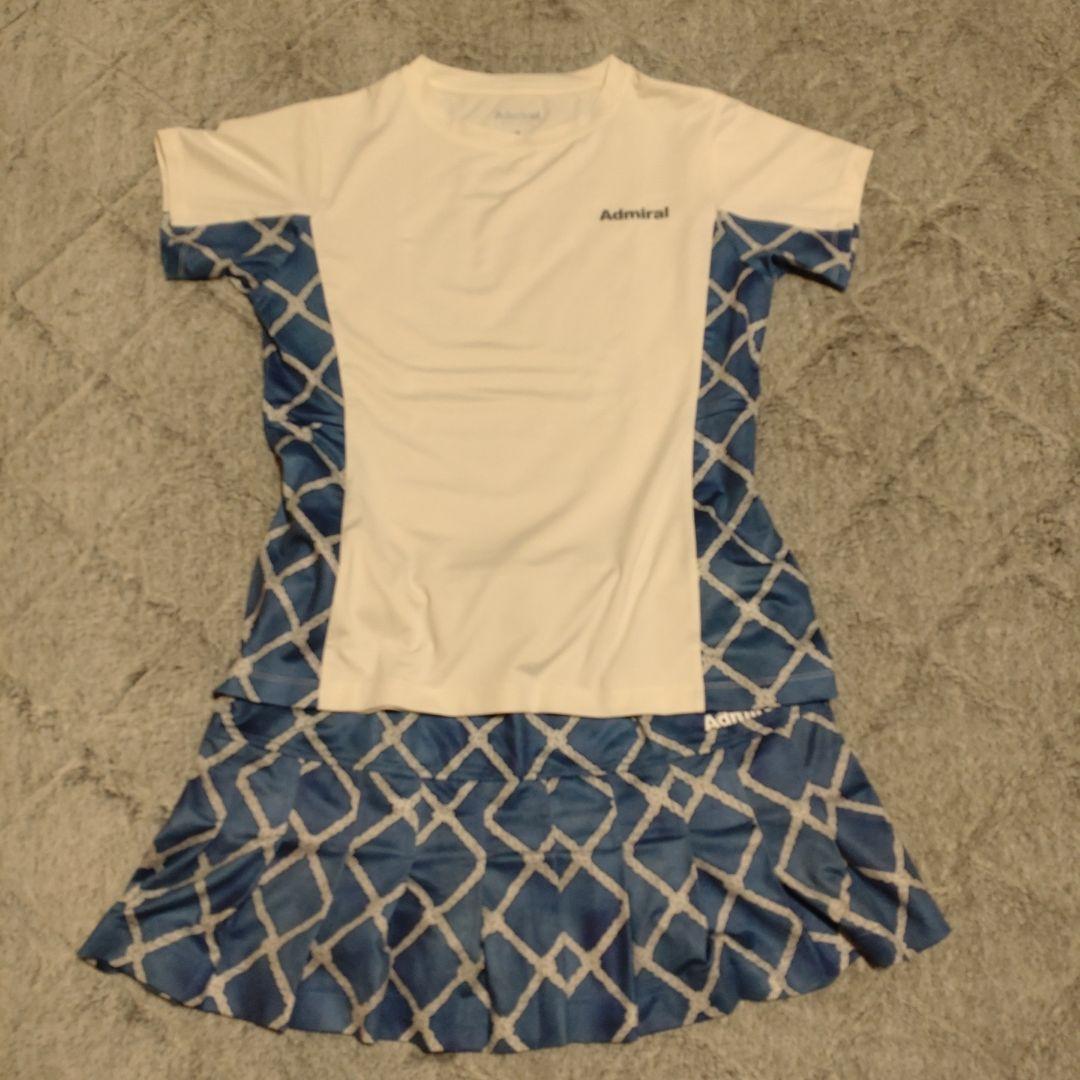 Admiral テニス スカート・スコート M ホワイト/ブルー