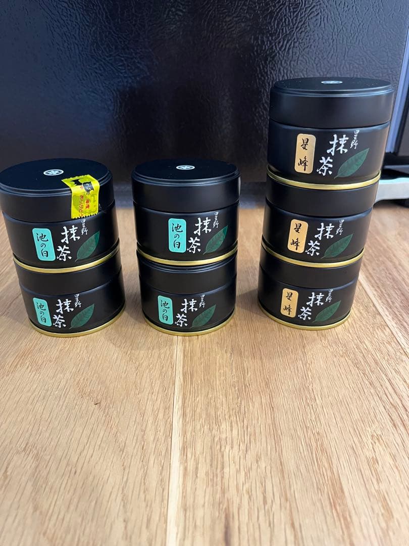 星野製茶園　八女産 抹茶 20g 7個セット 星峰 池の白 星野製茶園 抹茶 池の白 40g缶 八女 新品未開封 2缶セット - メルカリ