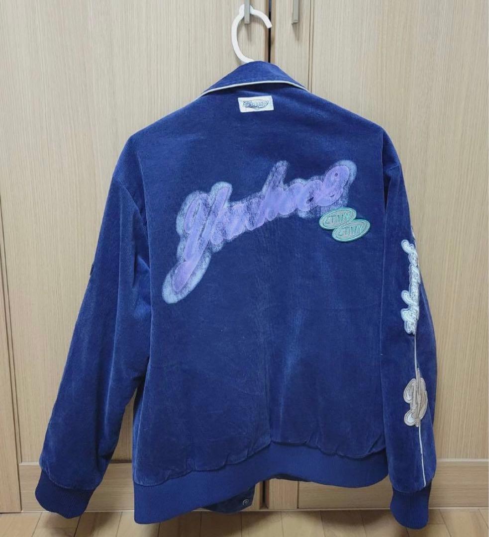 Corduroy Wappen Jacket (Navy) M ZUTOMAYO - メルカリ