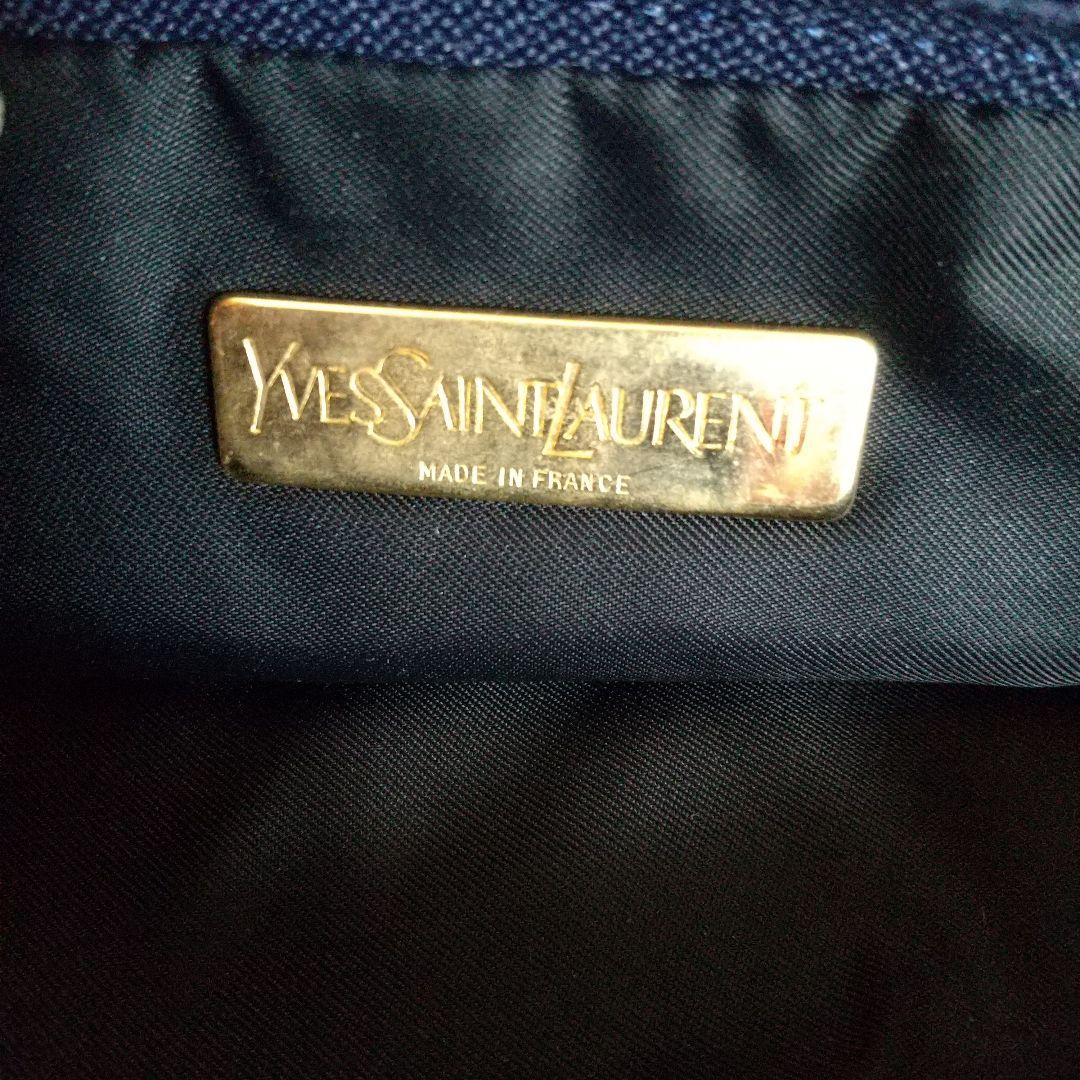 Yves Saint Laurent LOVEポーチ フランス製 - メルカリ