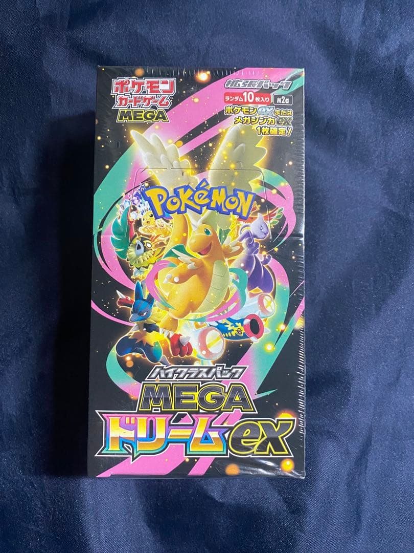 ポケモンカードゲーム　MEGAドリームex 1BOX シュリンク付き