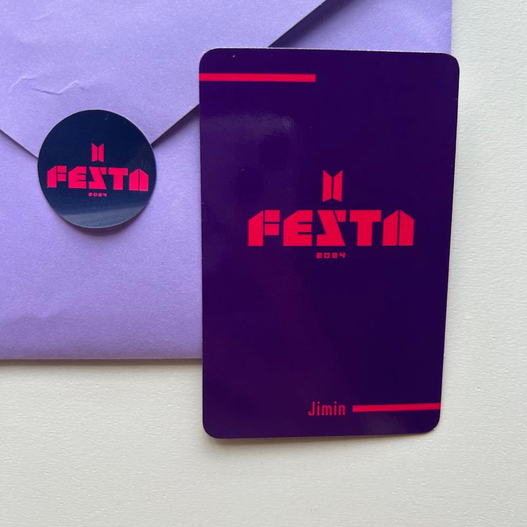 BTS 公式FESTA2024 AMRY ZONE トレカJIMIN ジミン