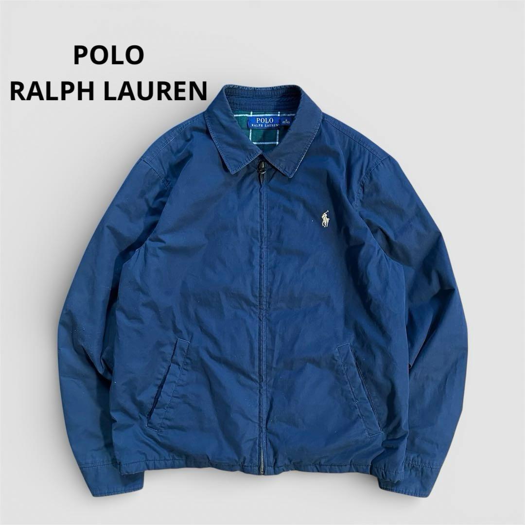 POLO RALPH LAUREN スイングトップ　ジャケット　裏地チェック Polo by Ralph Lauren ポロラルフローレン スイングトップ 裏地