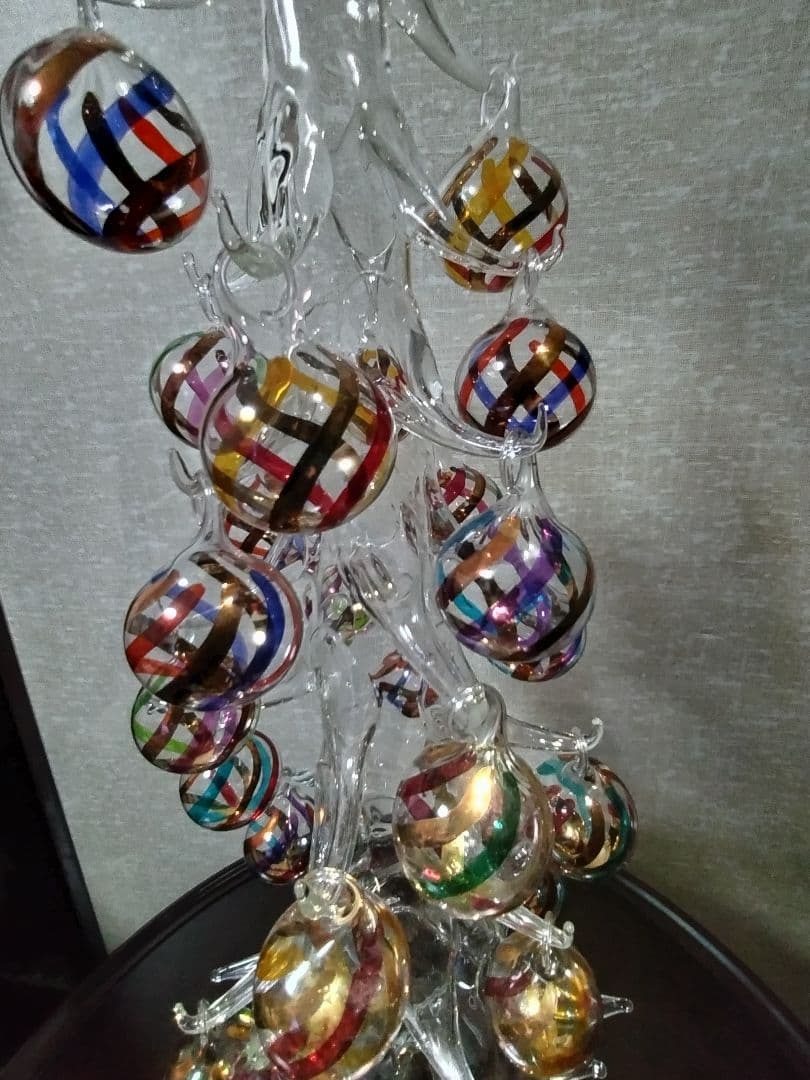 イタリア「SoffieriaParise」 ガラス細工クリスマスツリー - メルカリ
