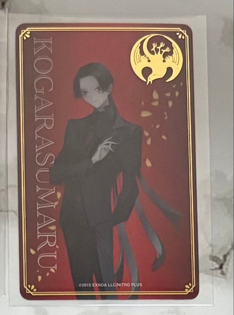 刀剣乱舞 大本丸博 箔押しクリアカード 小烏丸 - メルカリ