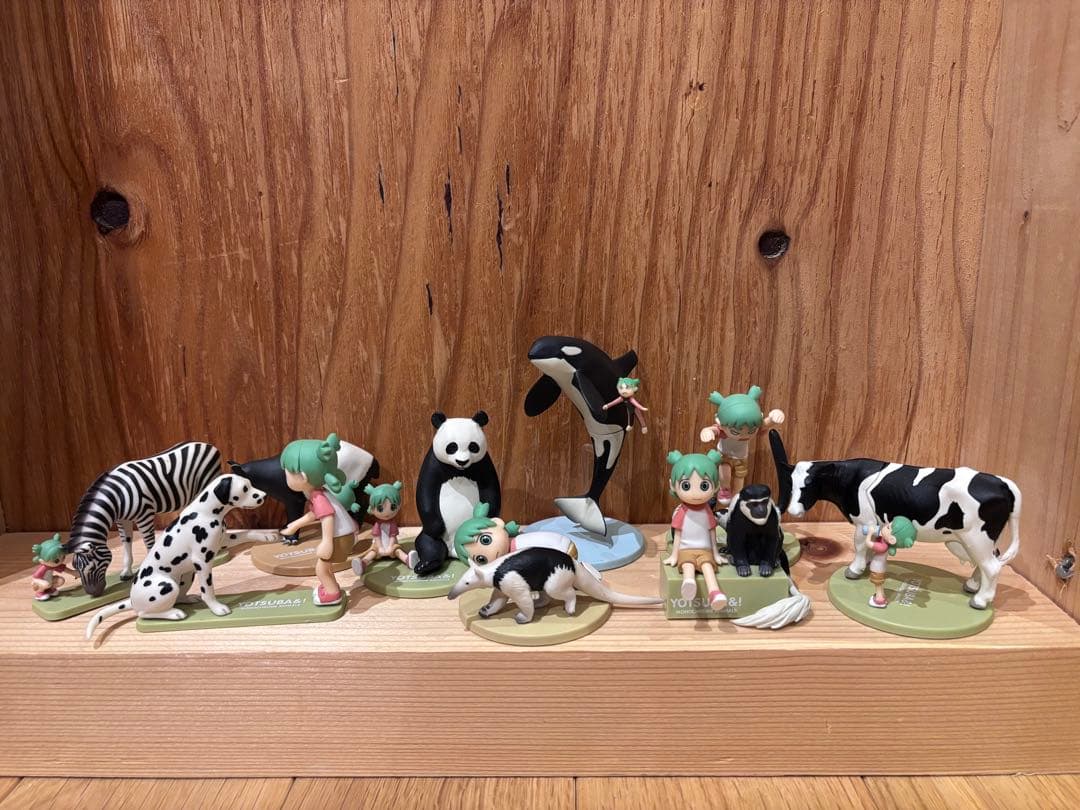 よつばと！ ペンギンなし！海洋堂 しろとくろのどうぶつ①②セット