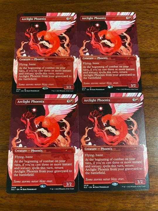 孤光のフェニックス  4枚　30th