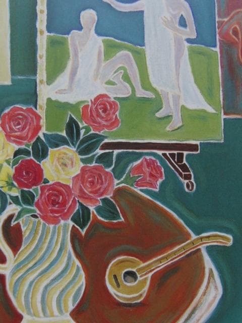 箸方たみ【画室】希少な額装用画集より、状態良好、新品高級