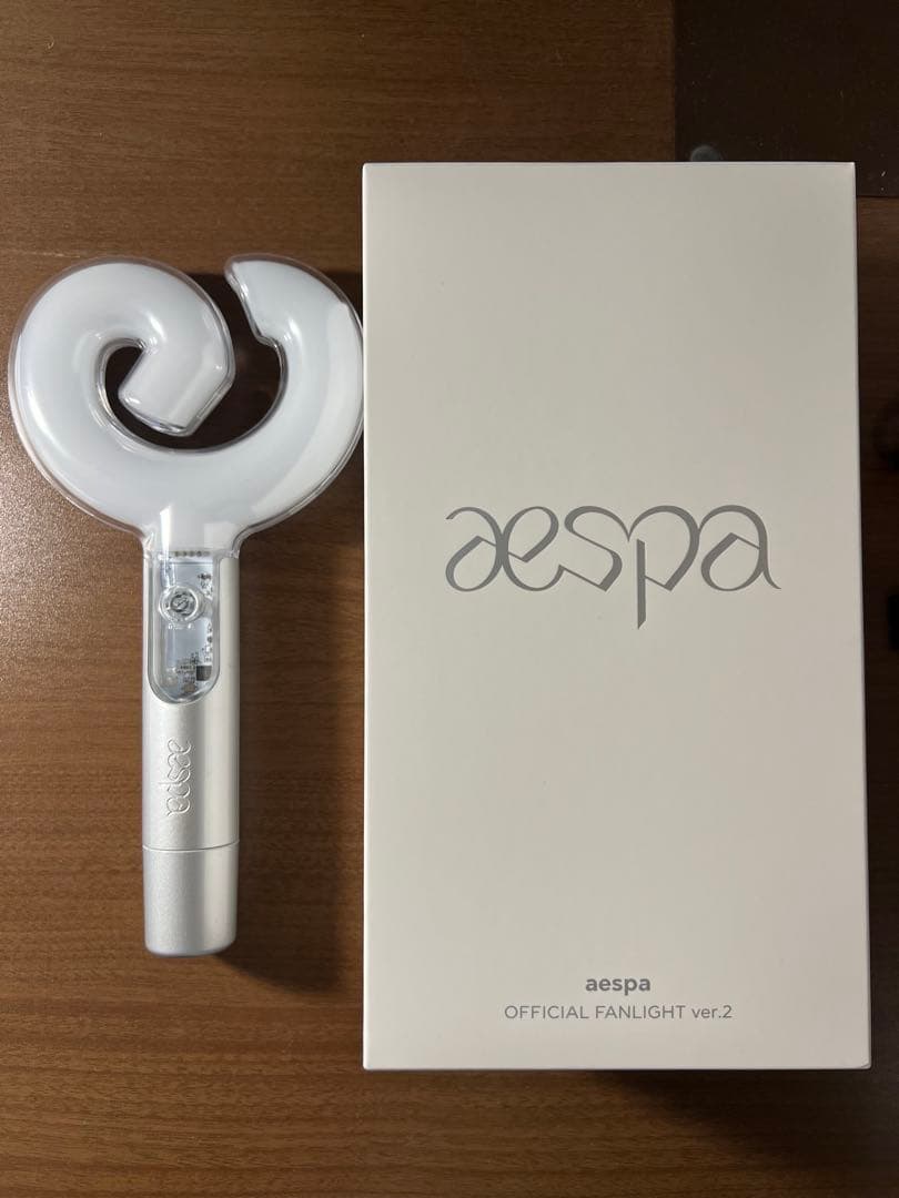 aespa OFFICIAL FANLIGHT ver.2 ホワイト