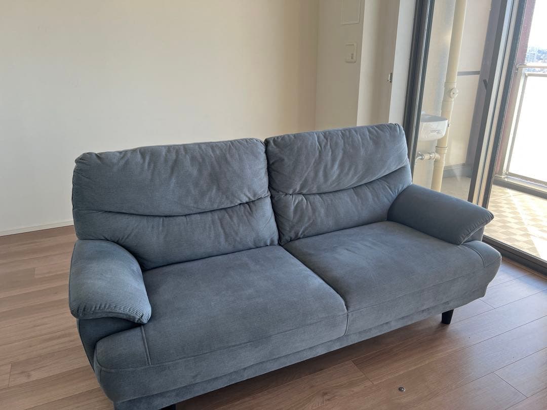 ニトリ コーデュロイソファ 3人掛け