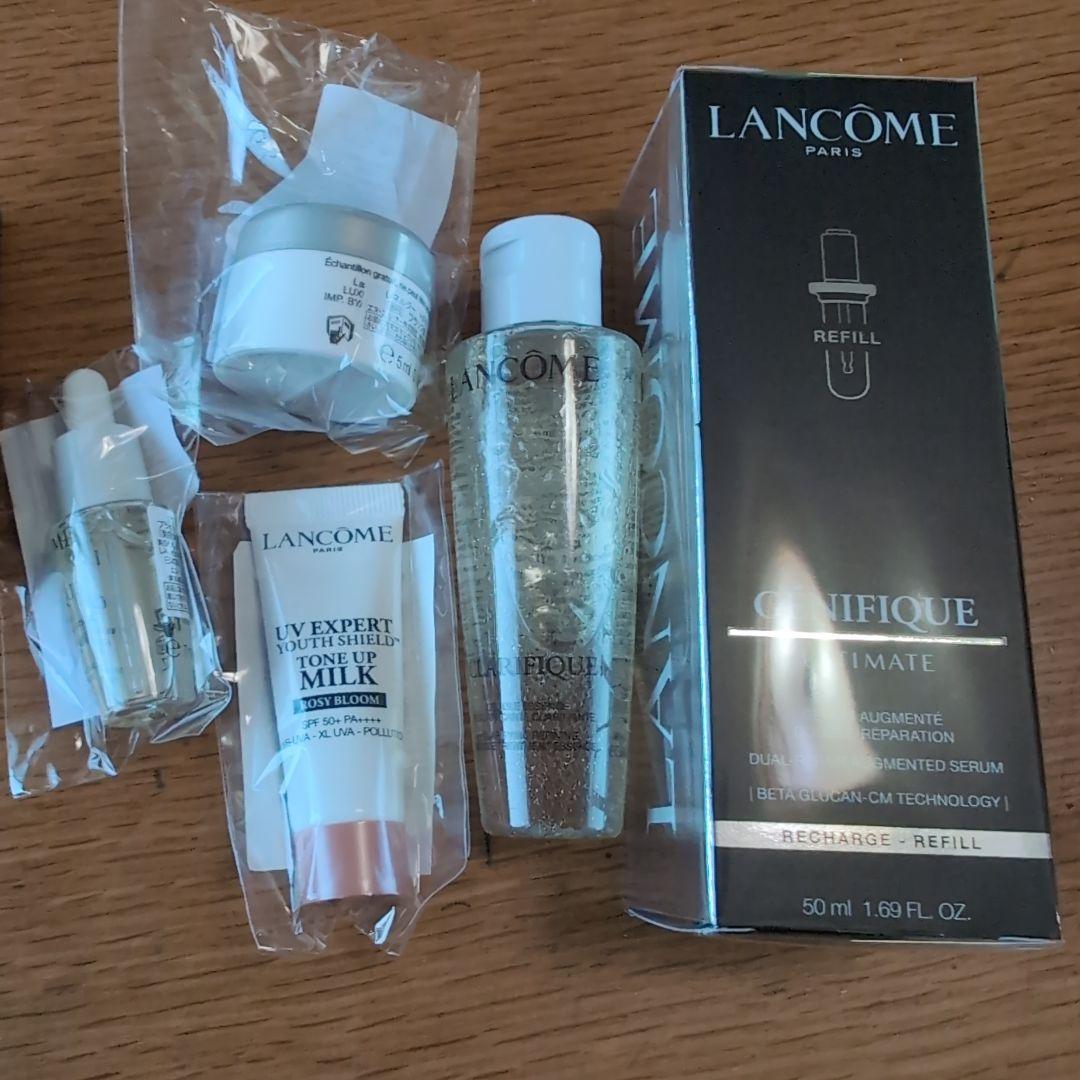 2/12　ランコム　ジェニフィック　アルティメ　セラム　レフィル+サンプルセット