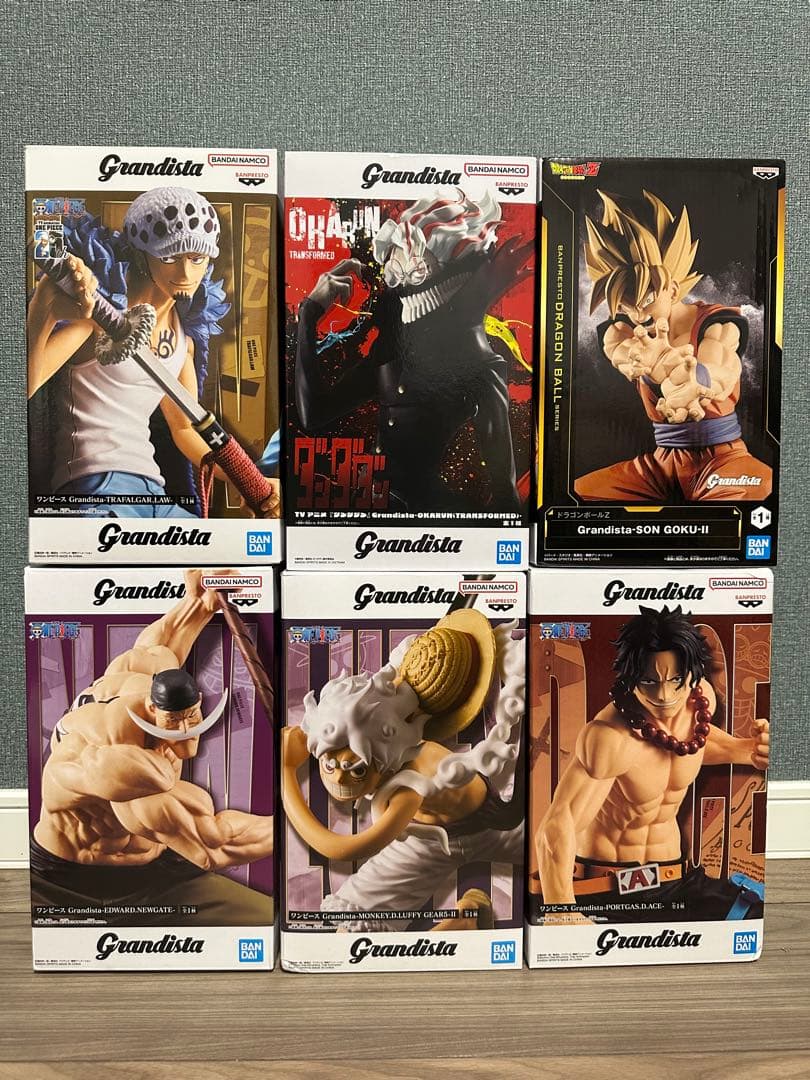 Grandista フィギュア6点まとめ売り - メルカリ