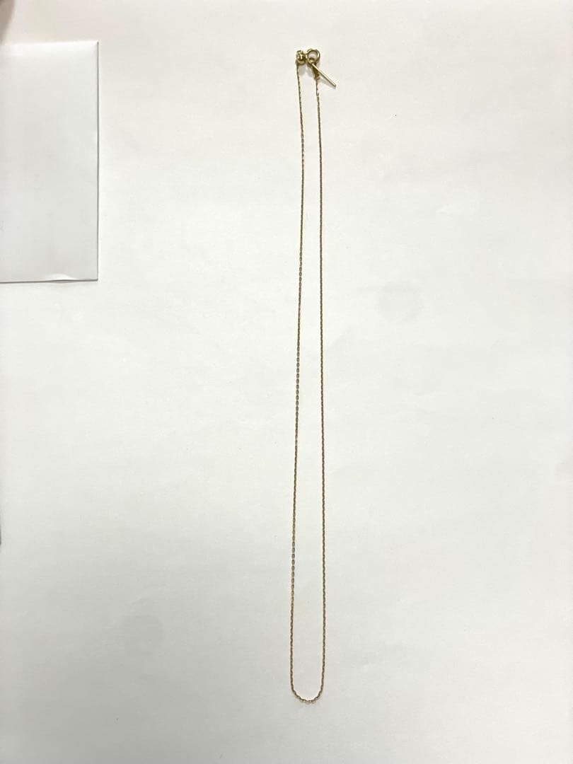 ete K18YGミラーカットチェーンネックレス 261052 エテ 指原莉乃