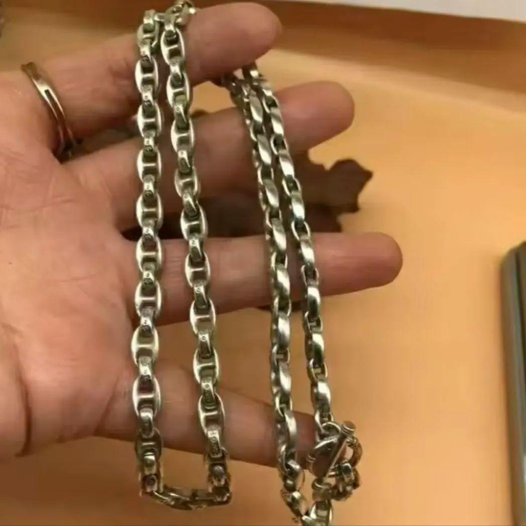 【希少レア】シルバーネックレスS925ネックレス　925 刻印　ヴィンテージ