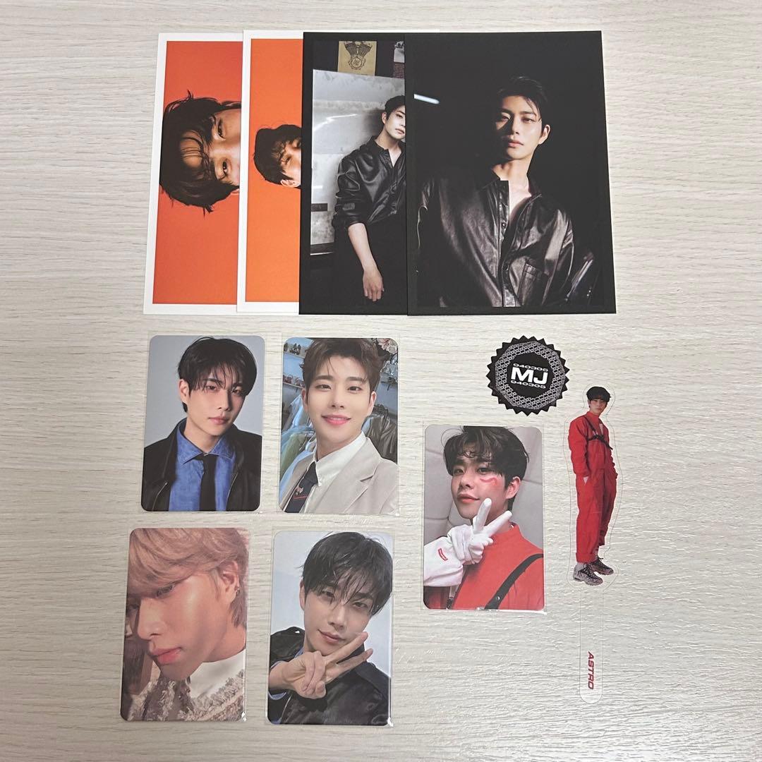 ASTRO￤MJ￤トレカ＋ポストカード＋ステッカー￤セット - メルカリ