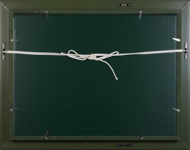 天野喜孝 油彩 肉筆『飛天風神』表サイン 裏サイン P8号 額装 b767