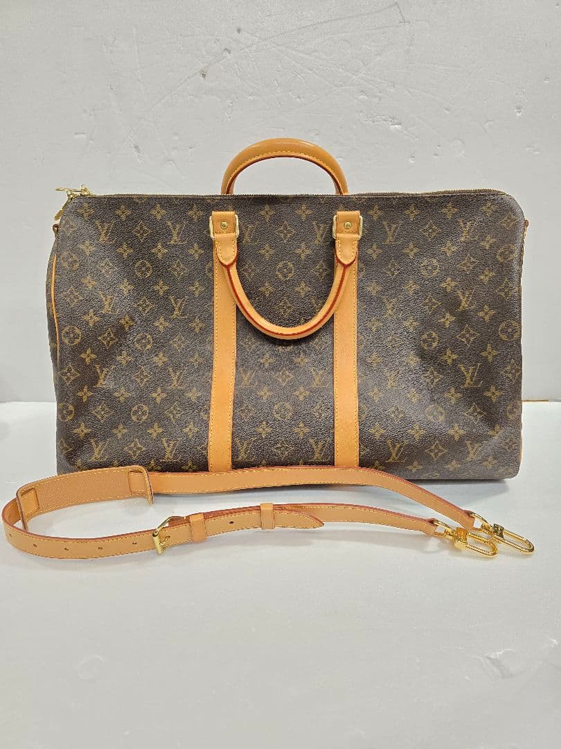 MT219 美品 ルイヴィトン キーポル バンドリエール 50 モノグラム