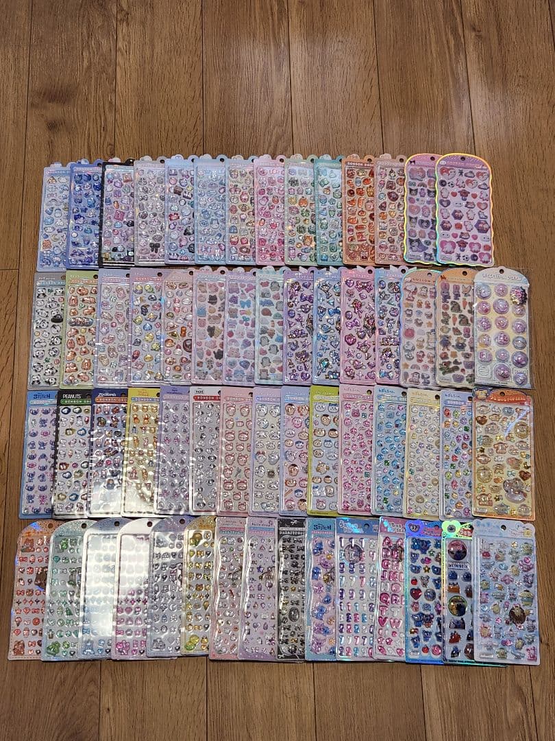 ボンボンドロップシールうるちゅるプチドロップコットンパフィー まとめ売り ボンボンドロップシール うるちゅる ポップシール プチドロ コットン