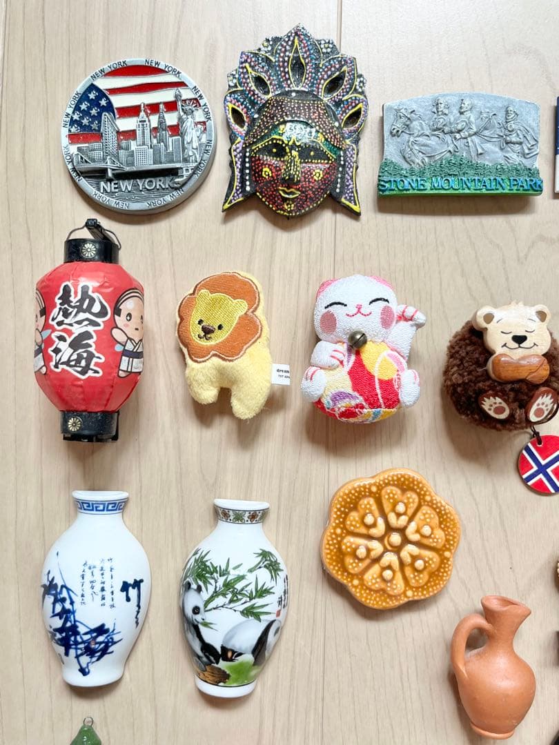 世界各国のお土産マグネット37個セット|mercariメルカリ官方指定廠商
