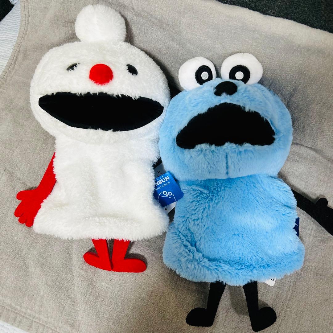 パペットスンスン スンスン ノンノン ハンドパペット ぬいぐるみ2種セット