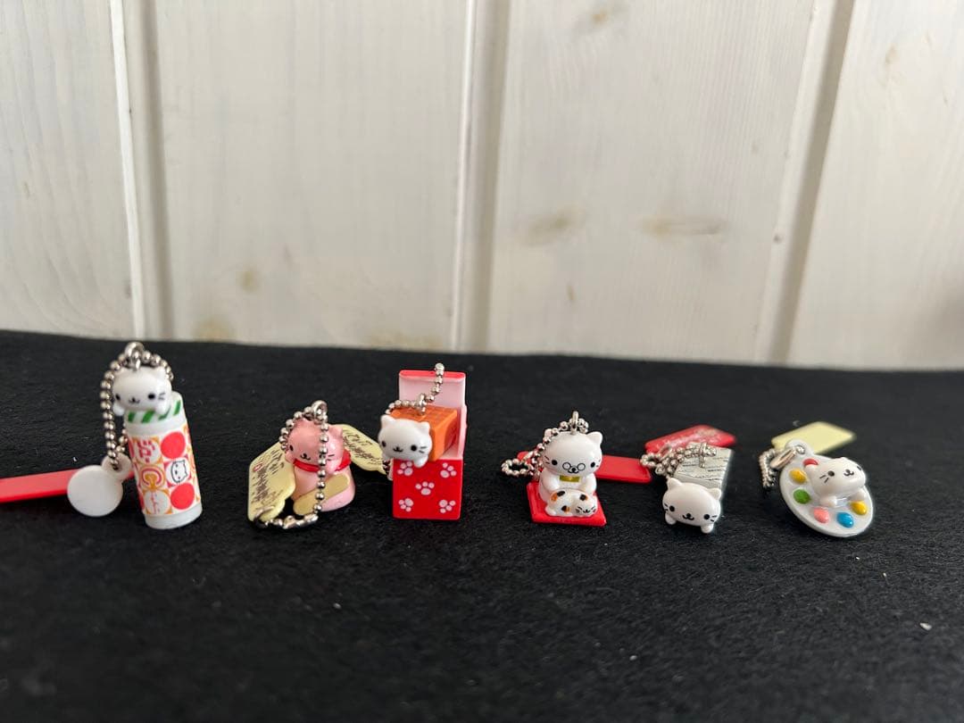 専用！にゃんにゃんにゃんこ　にゃんこ駄菓子屋　ミニ　キーチェーン　6個セット