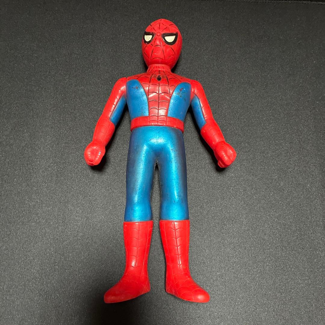 スパイダーマン　ソフビ