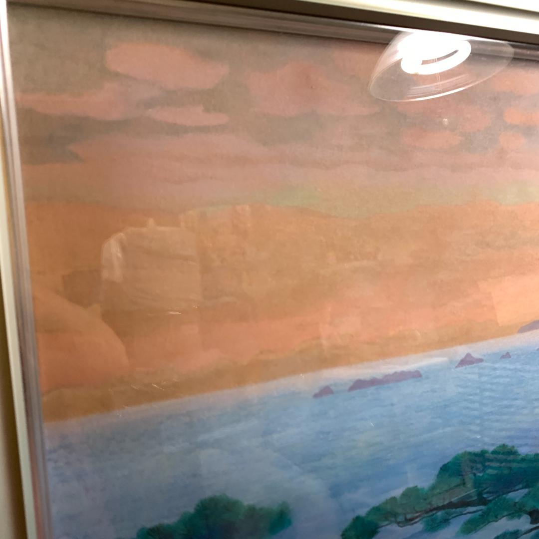 真作保証 絵画 日本画 山岸 純 【 師 徳岡神泉 / 京都府出身 - メルカリ