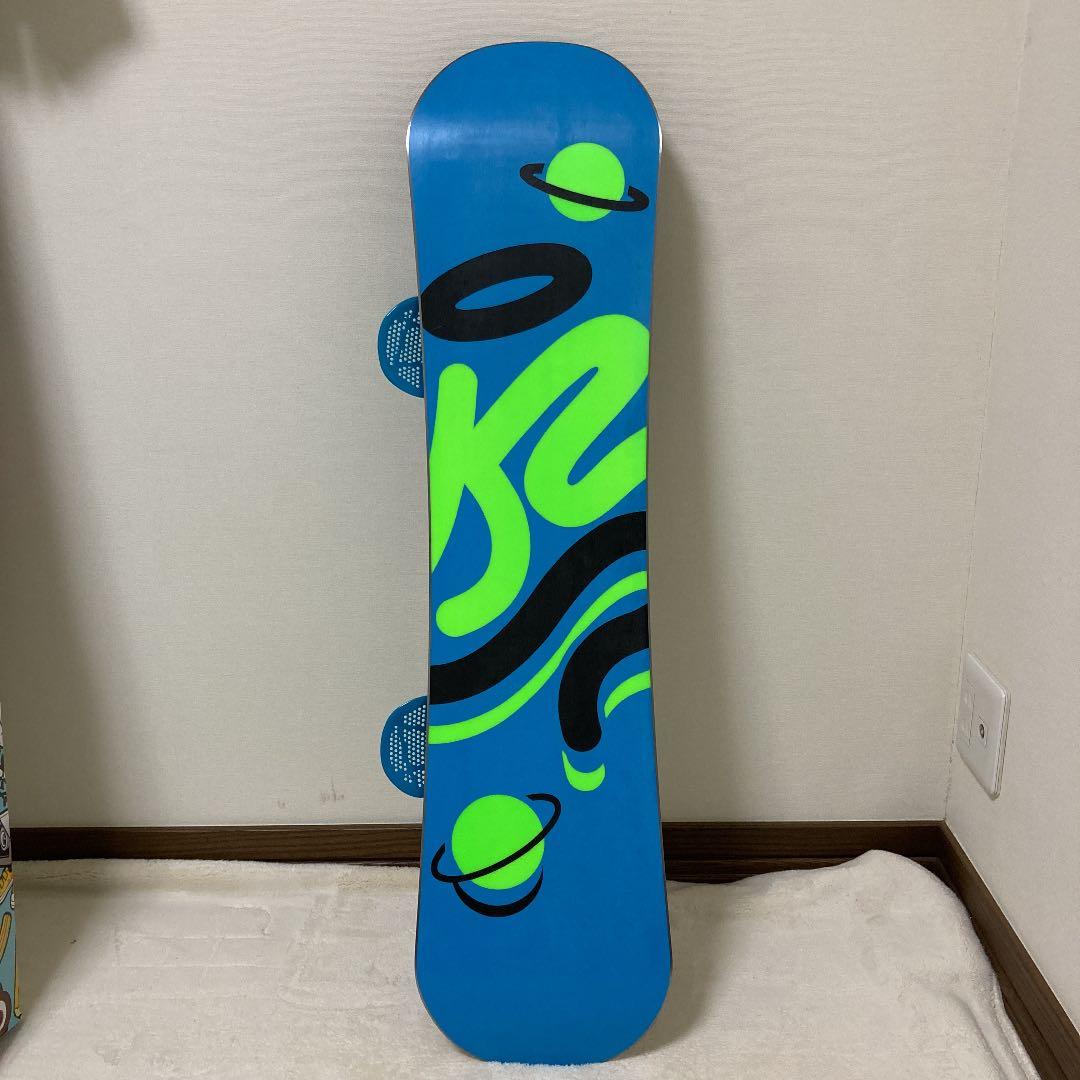 K2 スノーボードビンディング パープル/マルチカラー、ブーツ3点セット