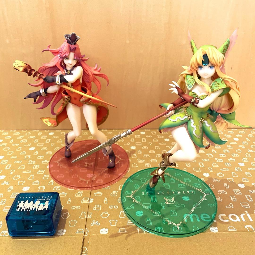 （株）フレア製　聖剣伝説3 リース、アンジェラ　フィギュア　2体セット レビュー】アンジェラ(聖剣伝説3TOM)フィギュア【スクエニ】 | あそぶ