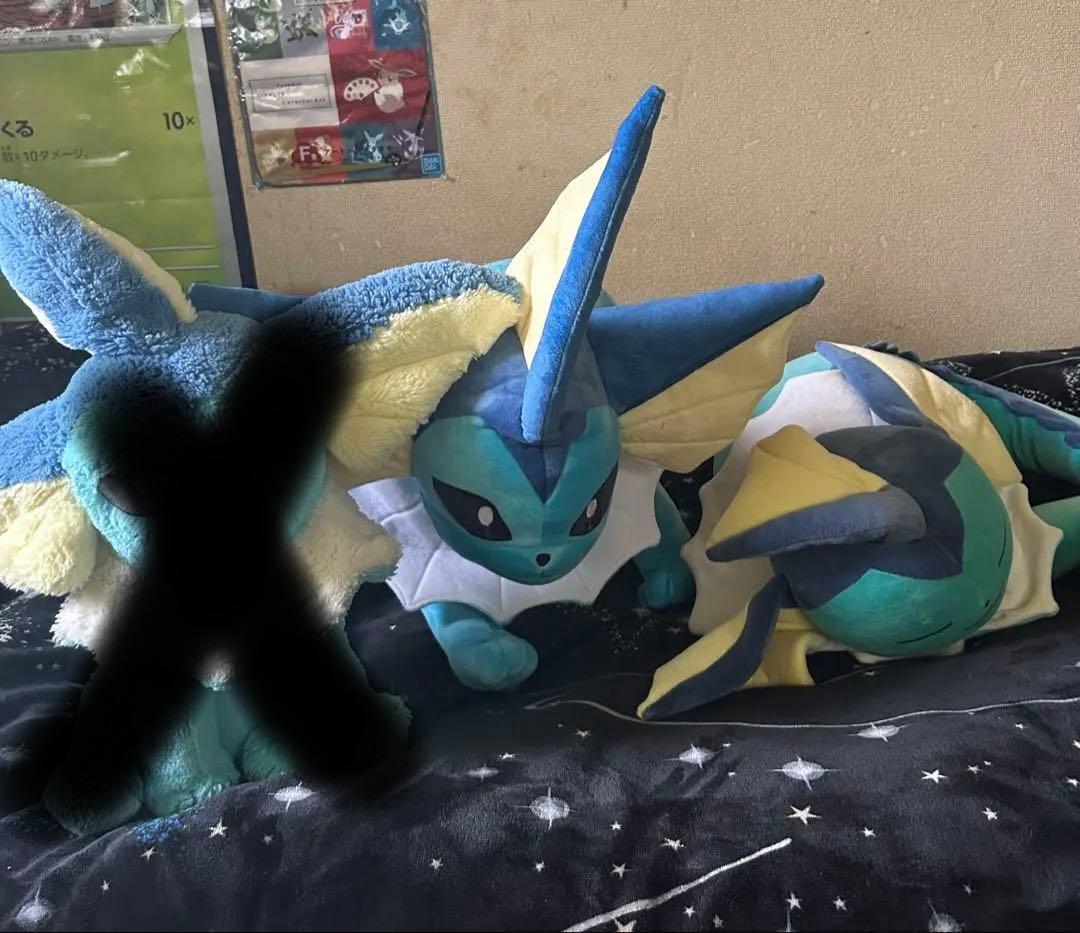 シャワーズ　ぬいぐるみ 2体セット