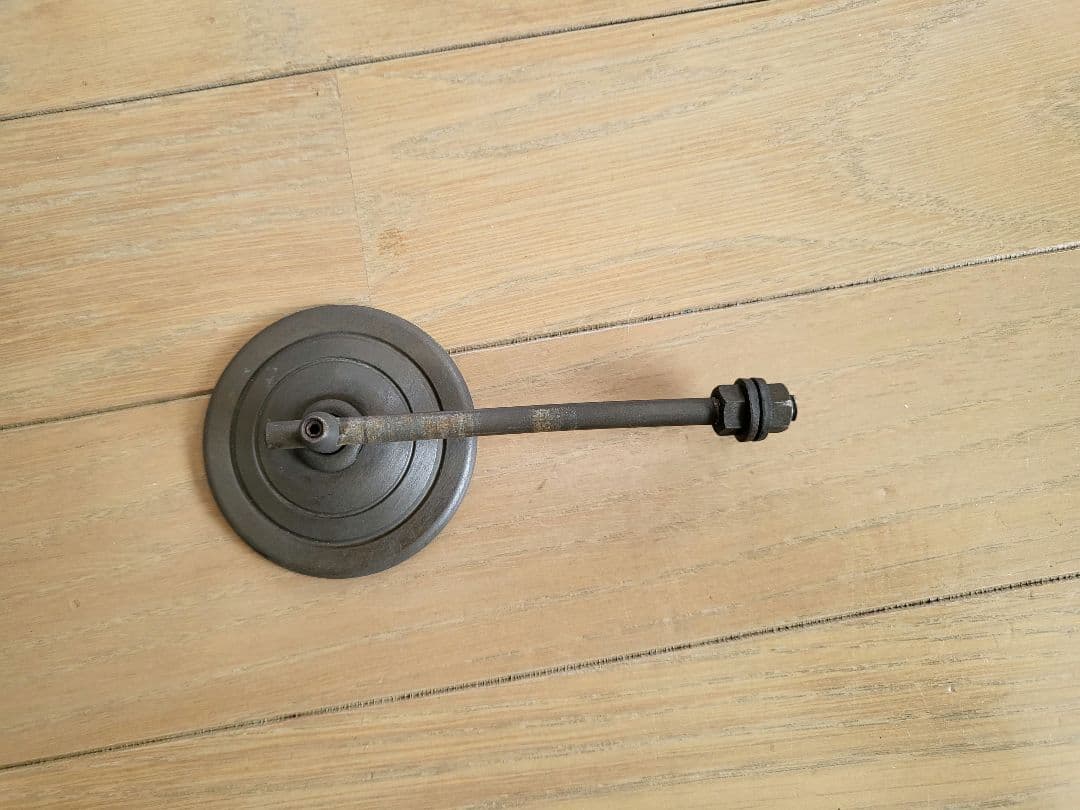 IK WORKS 大神戸共榮圈 リブ ミラー ハーレー ビンテージ