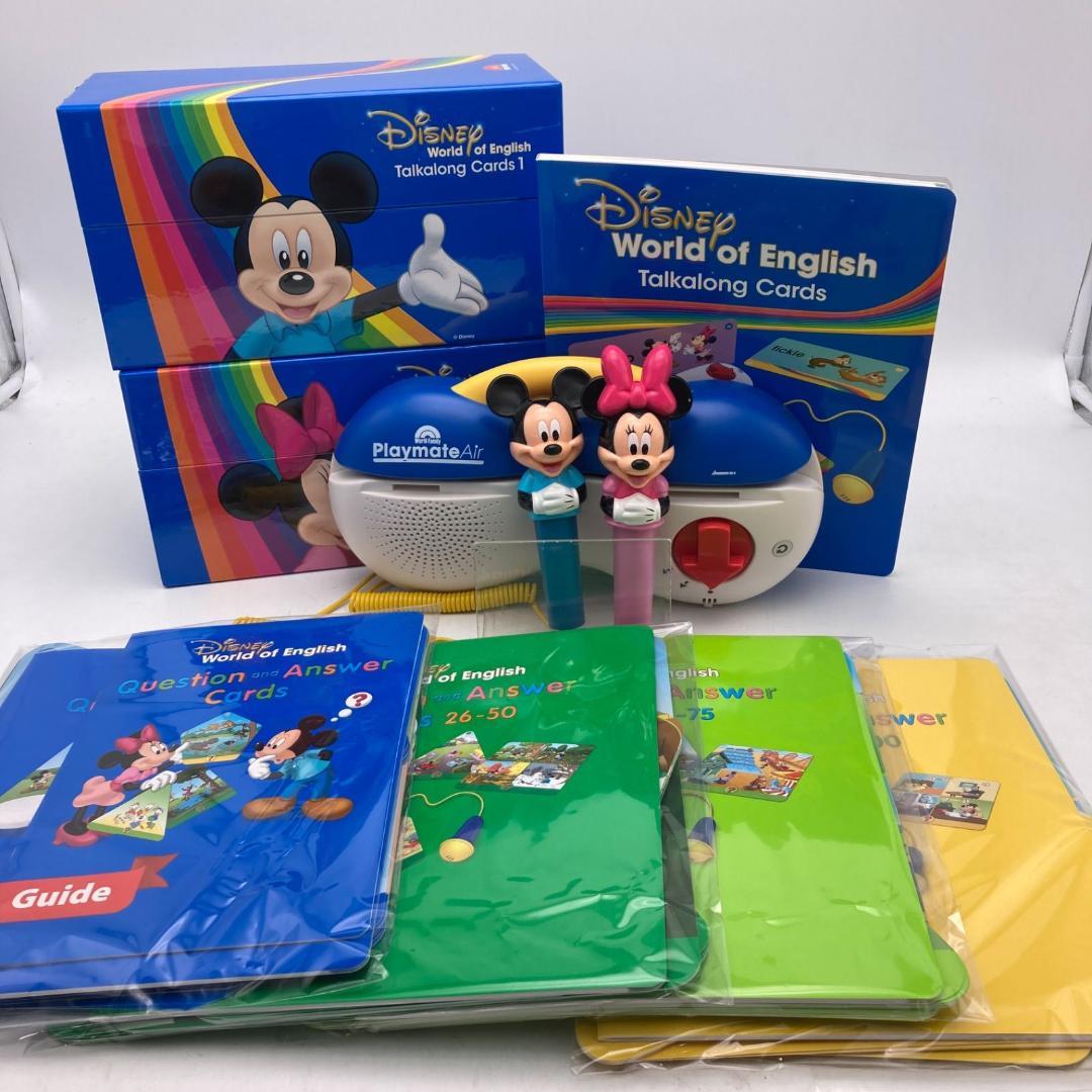 トークアロング・Ｑ＆Ａカード　最新　ディズニー英語システム　DWE　802322