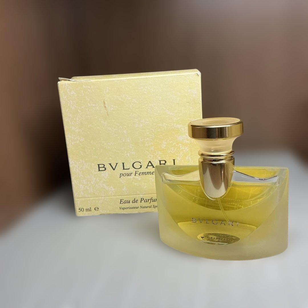 香水(女性用) BVLGARI pour Femme Eau de Parfum 50ml