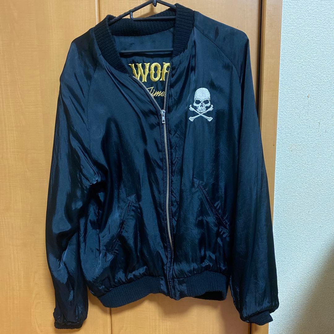 スカルワークス SKULL WORKS スカジャン リバーシブル - メルカリ