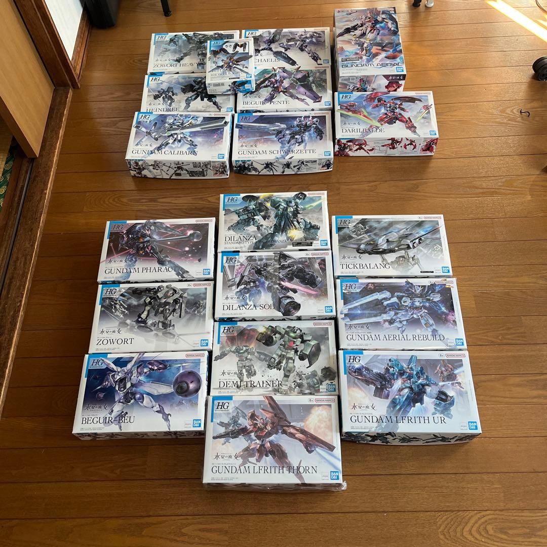 ガンプラ　まとめ売り　水星の魔女