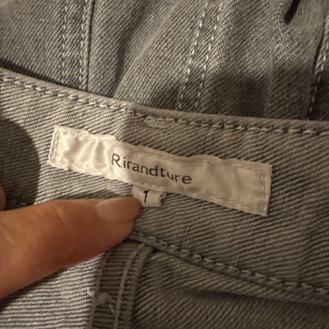 アルページュストーリー★パール付きデニムパンツM