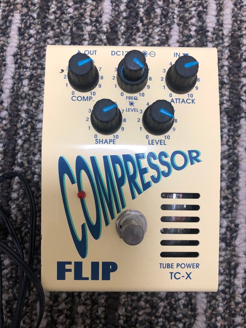 FLIP TC-X チューブコンプレッサーエフェクター　真空管仕様