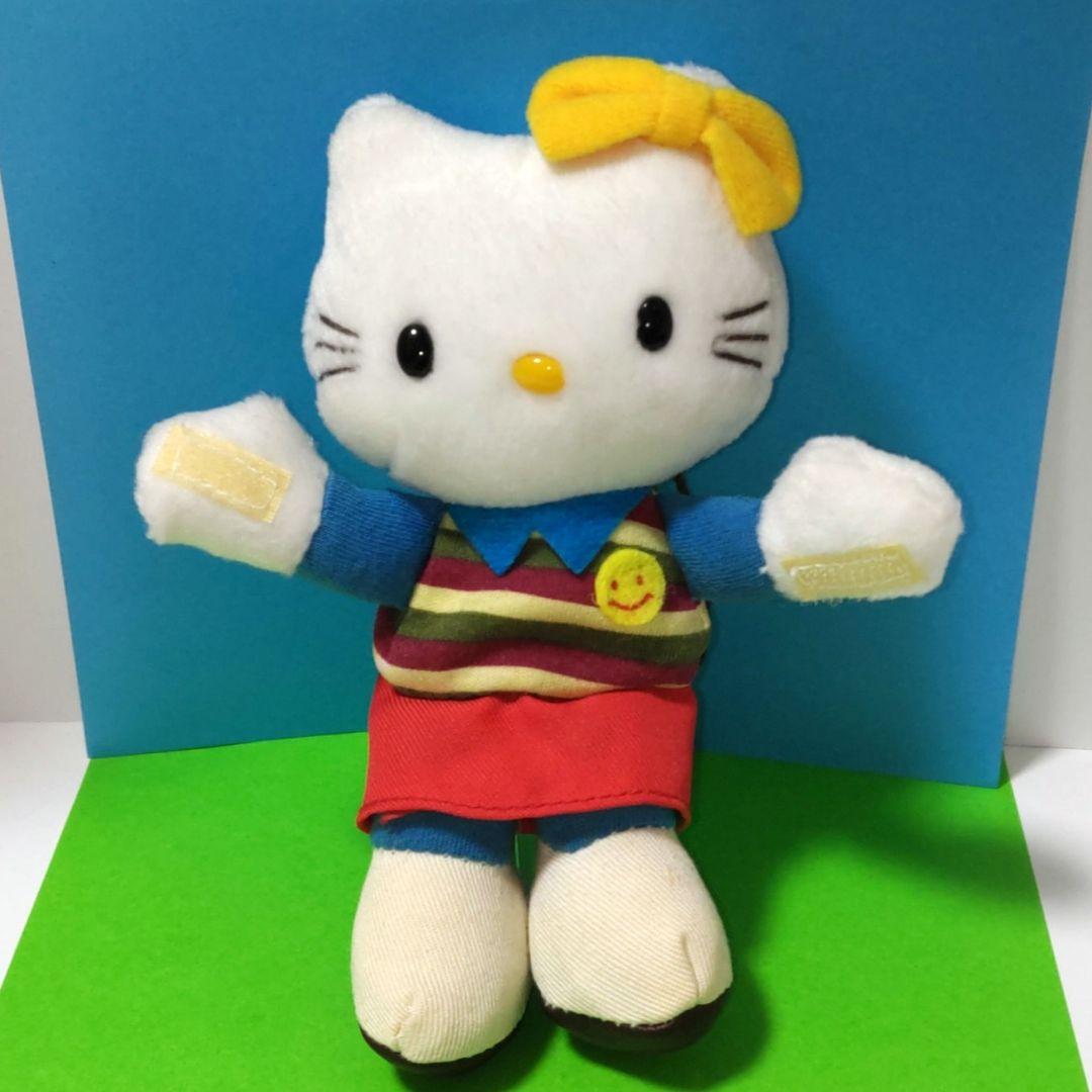 平成レトロ ハローキティ ぬいぐるみ ストラップ サンリオ