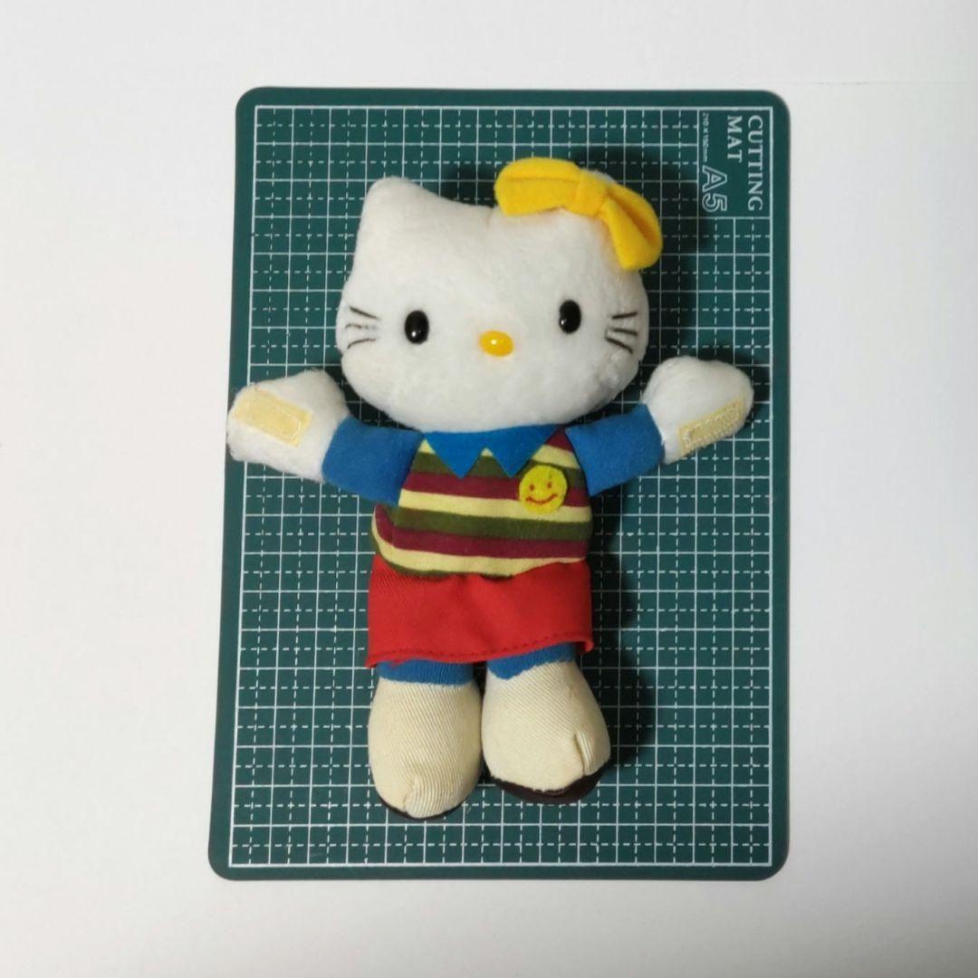 平成レトロ ハローキティ ぬいぐるみ ストラップ サンリオ