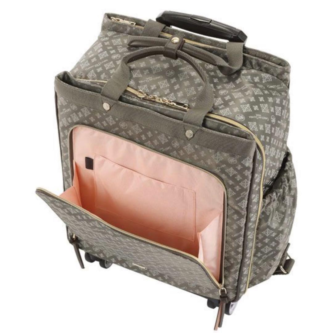 クリスチャンオリビエ はっ水ジャガード 脱着式 5輪キャリーケース