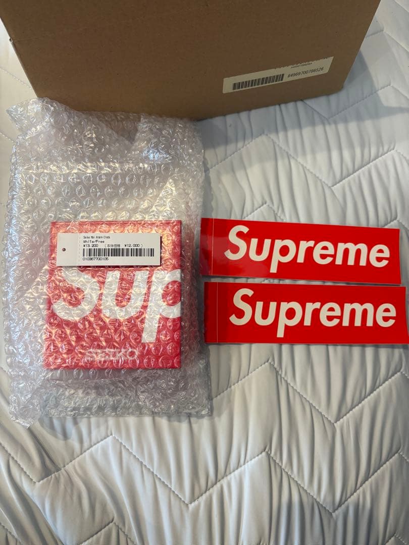 最終値下げ　Supreme®/Seiko Mai Alarm Clock 白
