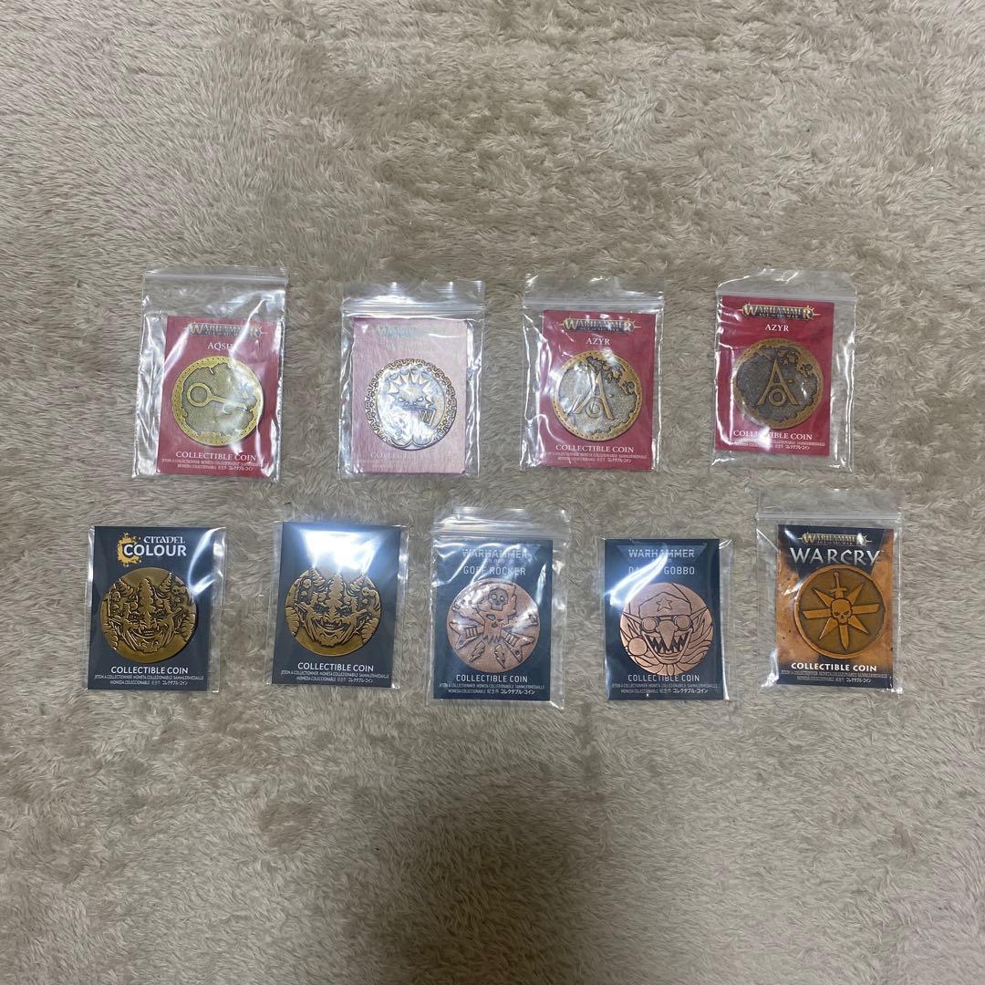 Warhammerウォーハンマー　コレクタブル9個