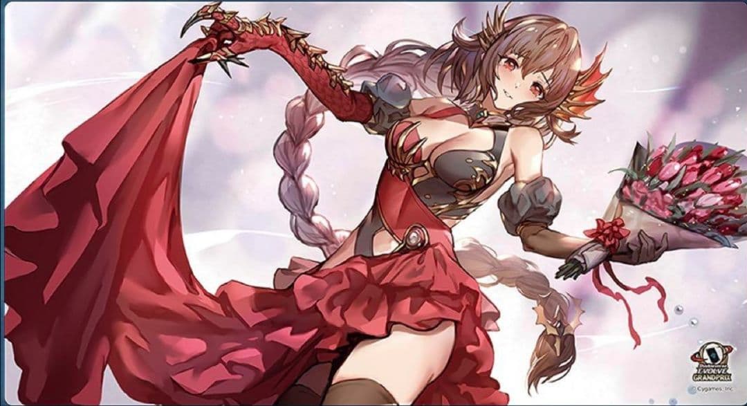 シャドウバース エボルヴ 2周年記念 応援イラスト プレマ ガルミーユ GP シャドウバース エボルヴ ガルミーユ GP 2周年記念応援イラスト プレイ