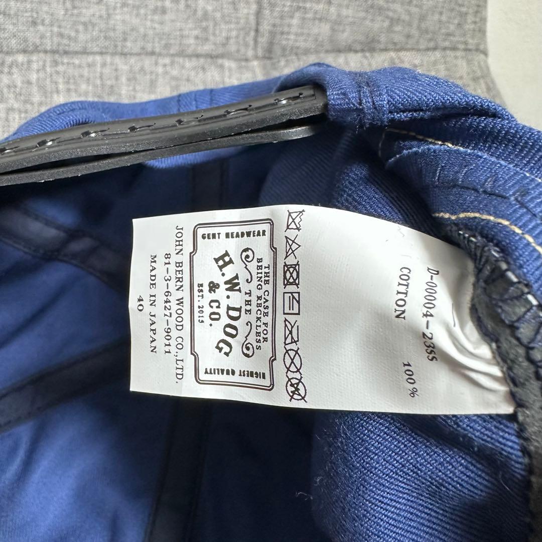 THE H.W.DOG&CO トラッカーキャップ（刺繍） アメカジ