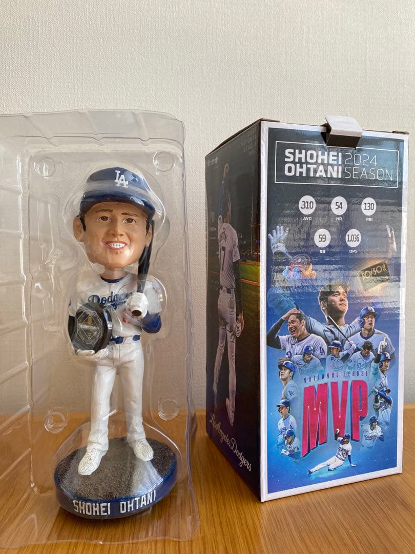 大谷翔平 MVP2024 ボブルヘッド フィギュア - メルカリ